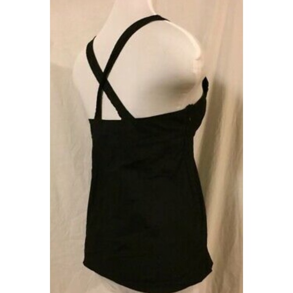 Tulle M black sleeveless blouse - Picture 4 of 8